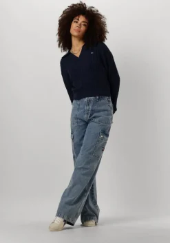 TOMMY JEANS e trui tjw cable rugby sweater>DAMES Truien & Vesten