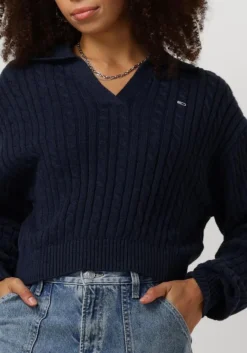 TOMMY JEANS e trui tjw cable rugby sweater><noscript><img width=