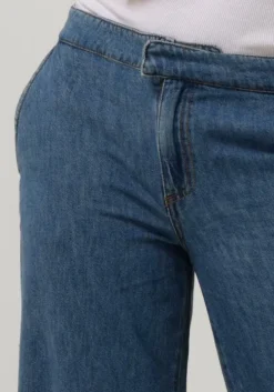 blauwe twinset milano wide jeans 10070822-cpc