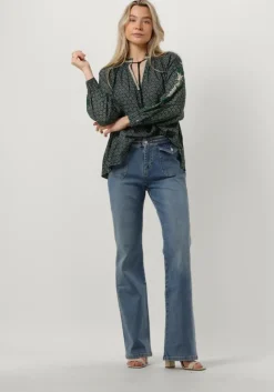 blauwe vanessa bruno flared jeans nano