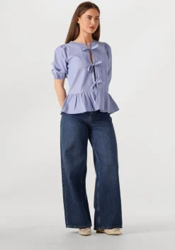 blauwe vanessa bruno wide jeans bilbao