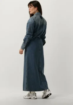 VANILIA e midi jurk denim midi dress><noscript><img width=