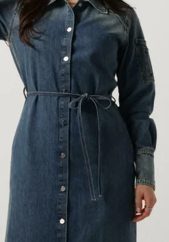VANILIA e midi jurk denim midi dress><noscript><img width=