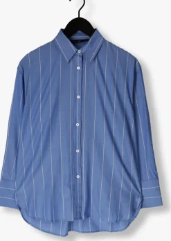 blauwe withblack blouses wblnoa ls striped shirt
