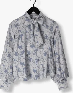 blauwe y.a.s. blouses yaslimos ls top s.