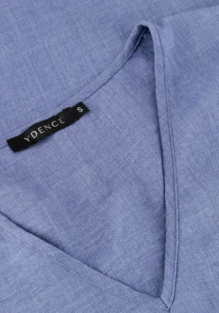blauwe ydence mini jurk dress danie
