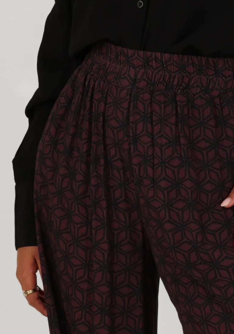 BY-BAR wijde broek benji contiki pant>DAMES Broeken