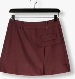 bordeaux co'couture minirok luna pocket skirt
