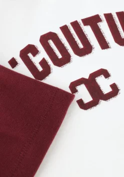 CO'COUTURE co'couture t-shirt edge cc block tee><noscript><img width=