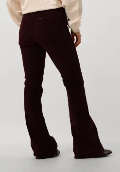 bordeaux lee flared jeans breese
