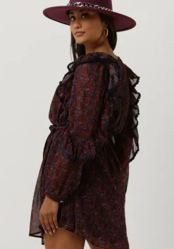 bordeaux louizon mini jurk dory robe