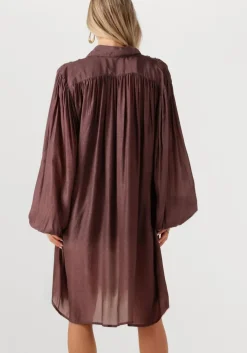 bordeaux mes demoiselles maxi jurk felicia