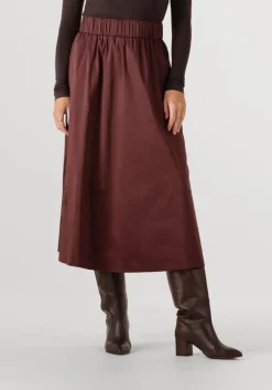 NEO NOIR midirok yara poplin skirt>DAMES Rokken