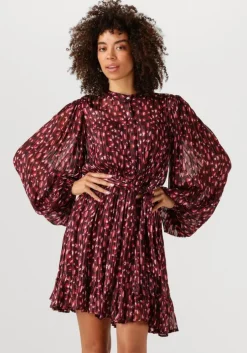 bordeaux notre-v mini jurk nv-gwen