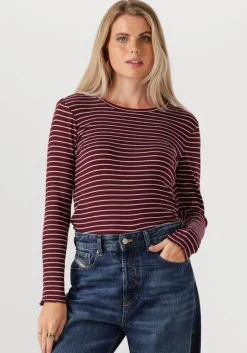 SELECTED FEMME tops & t-shirts slfanna ls crew neck tee str>DAMES Tops & T-Shirts