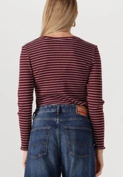 SELECTED FEMME tops & t-shirts slfanna ls crew neck tee str><noscript><img width=