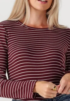 SELECTED FEMME tops & t-shirts slfanna ls crew neck tee str><noscript><img width=