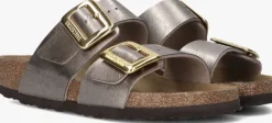 bronskleurig birkenstock slippers sydney cushion buckle