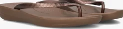 FITFLOP bronzen teenslippers iqushion>DAMES Slippers