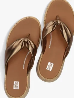 FITFLOP bronzen teenslippers hn3><noscript><img width=