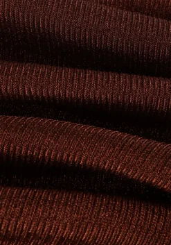 GESTUZ bronzen midi jurk silvigz ls long dress><noscript><img width=