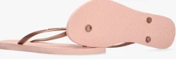 bronzen havaianas teenslippers slim crystal sw ii