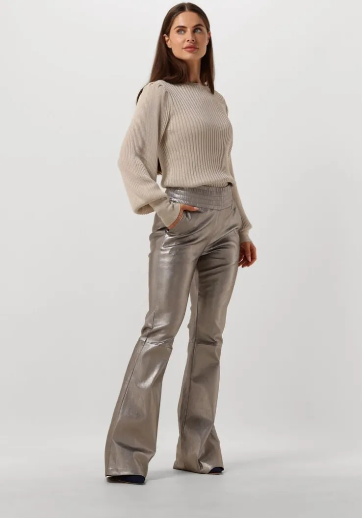 bronzen ibana pantalon pinnie mettalic