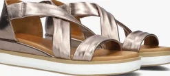 INUOVO bronzen sandalen 113012>DAMES Sandalen