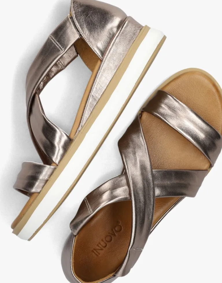 INUOVO bronzen sandalen 113012>DAMES Sandalen
