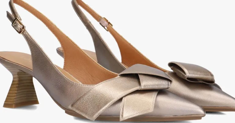 LODI bronzen slingbacks kal5307>DAMES Hakken|Slingbacks