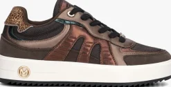 MEXX bronzen lage sneakers persia olli>DAMES Sneakers