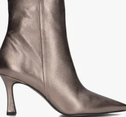 NOTRE-V bronzen enkellaarsjes 19536>DAMES Enkellaarsjes