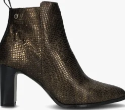 NOTRE-V bronzen enkellaarsjes 4838>DAMES Enkellaarsjes