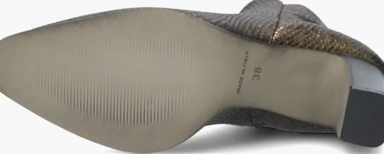 NOTRE-V bronzen enkellaarsjes 4838>DAMES Enkellaarsjes