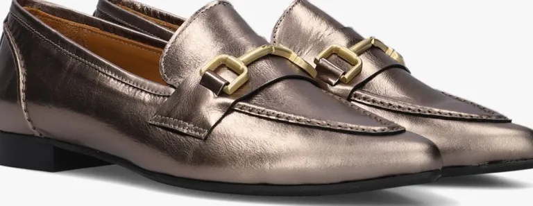 NOTRE-V bronzen loafers 4628>DAMES Loafers