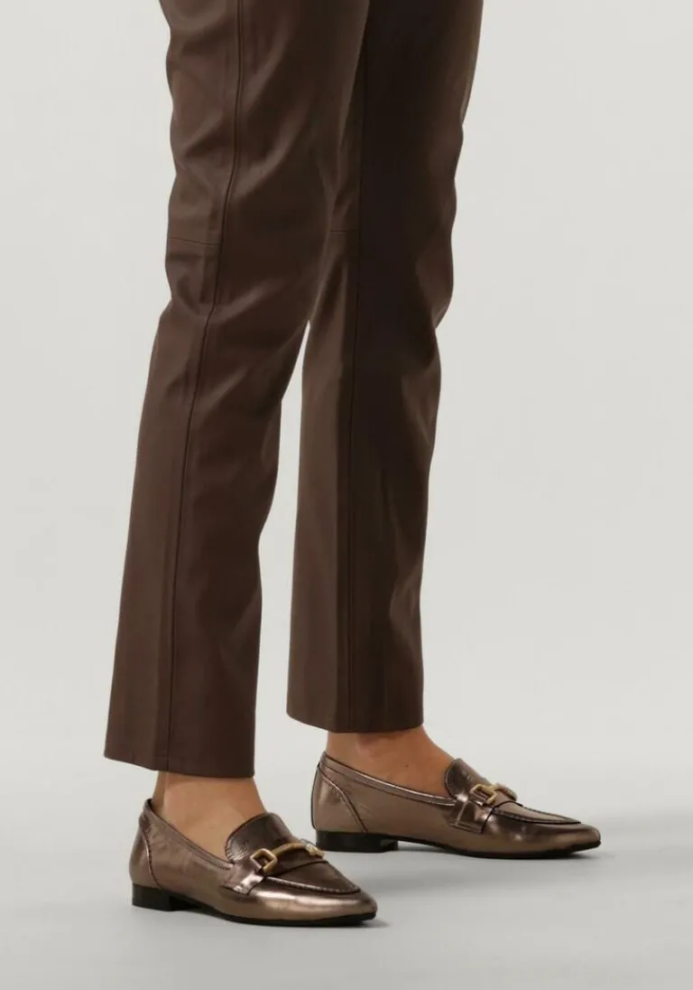 NOTRE-V bronzen loafers 4628>DAMES Loafers