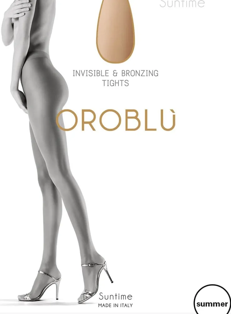 bronzen oroblu panty's suntime