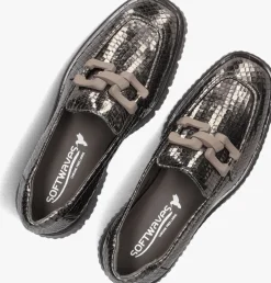 SOFTWAVES bronzen loafers 9.02.07><noscript><img width=