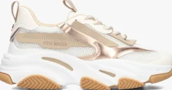 STEVE MADDEN bronzen lage sneakers possession>DAMES Sneakers