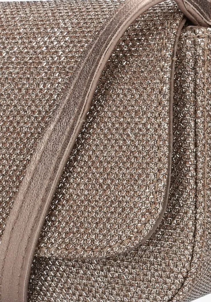 bronzen unisa schoudertas zdreamin