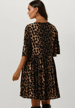 ALIX THE LABEL e mini jurk ladies woven animal dress 1><noscript><img width=