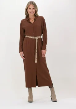 ANOTHER LABEL e maxi jurk sjoroer dress l/s>DAMES Jurken