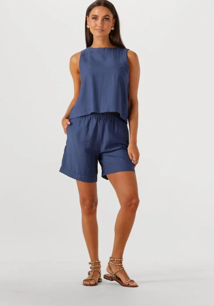 bruine ash platte sandalen play