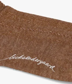 bruine becksondergaard sokken glitter drake sock