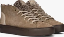 bruine blackstone hoge sneakers arnaq
