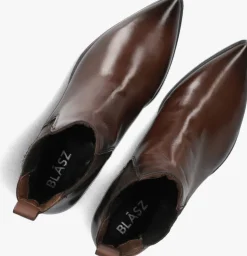 bruine blasz enkellaarsjes l63208