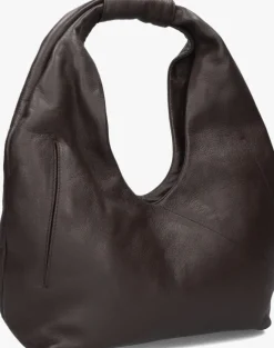 bruine bronx handtas puff-y 21034