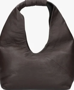 bruine bronx handtas puff-y 21034