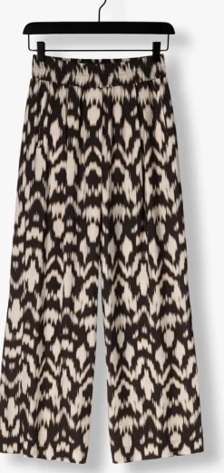 BY-BAR e wijde broek benji brown batik pants><noscript><img width=