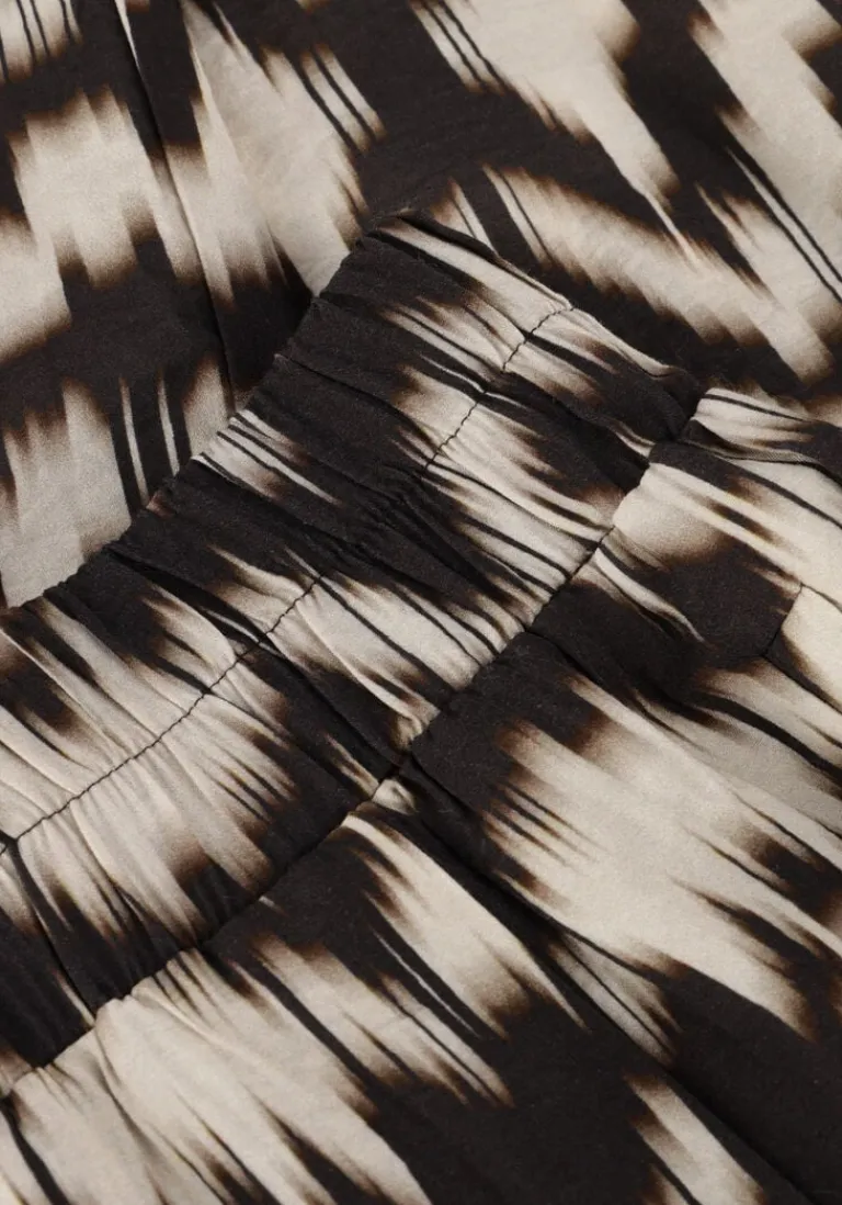 BY-BAR e wijde broek benji brown batik pants>DAMES Co-Ord Sets|Broeken